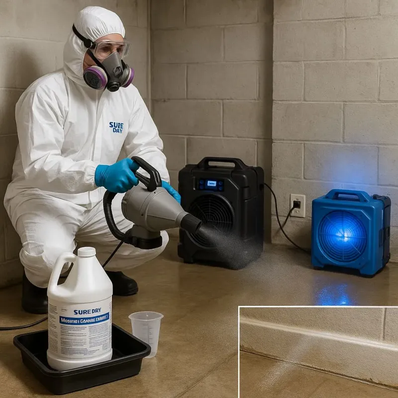 Sanitization and Odor Removal process in Martinsburg, WV